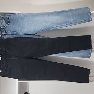 Old Navy high-rise Power Slim STRAIGHT LEG Jeans Size 12